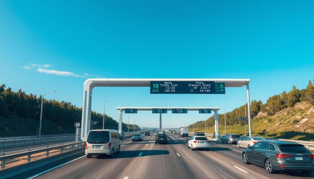 sistema de pedágio automático