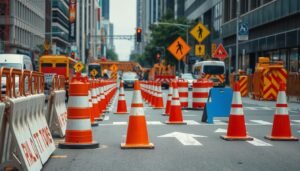 Melhores práticas para segurança viária temporária