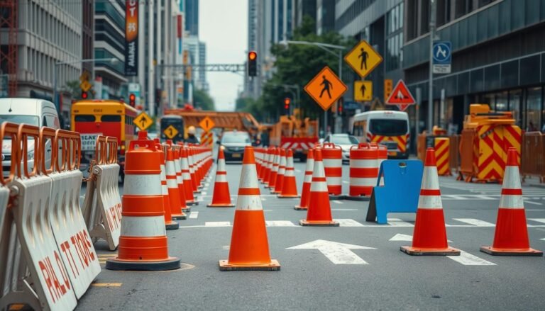 Melhores práticas para segurança viária temporária